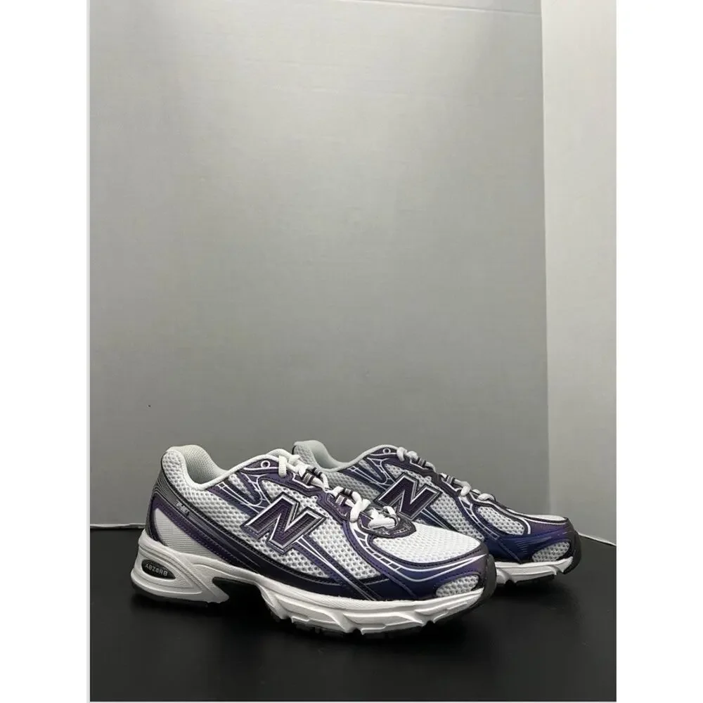 New Balance 740 Concord Grape U740CG2 Size 10.5 Men Mesh Runner White Purple Y2K